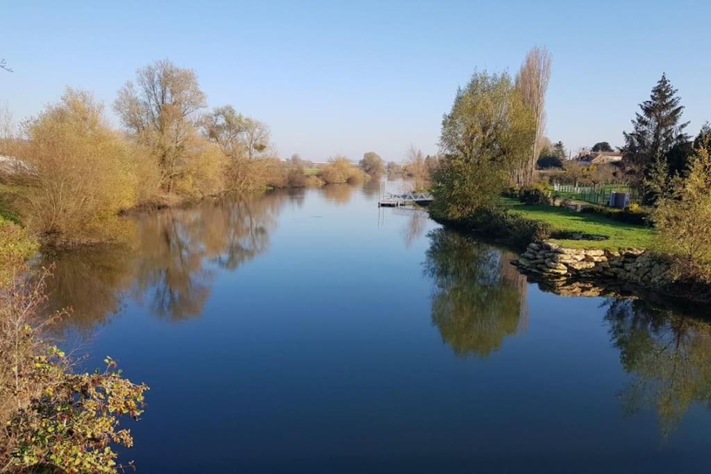 Вілла Ferme Cosy Et Paisible Au Bord De L'Eure Criquebeuf-sur-Seine Екстер'єр фото